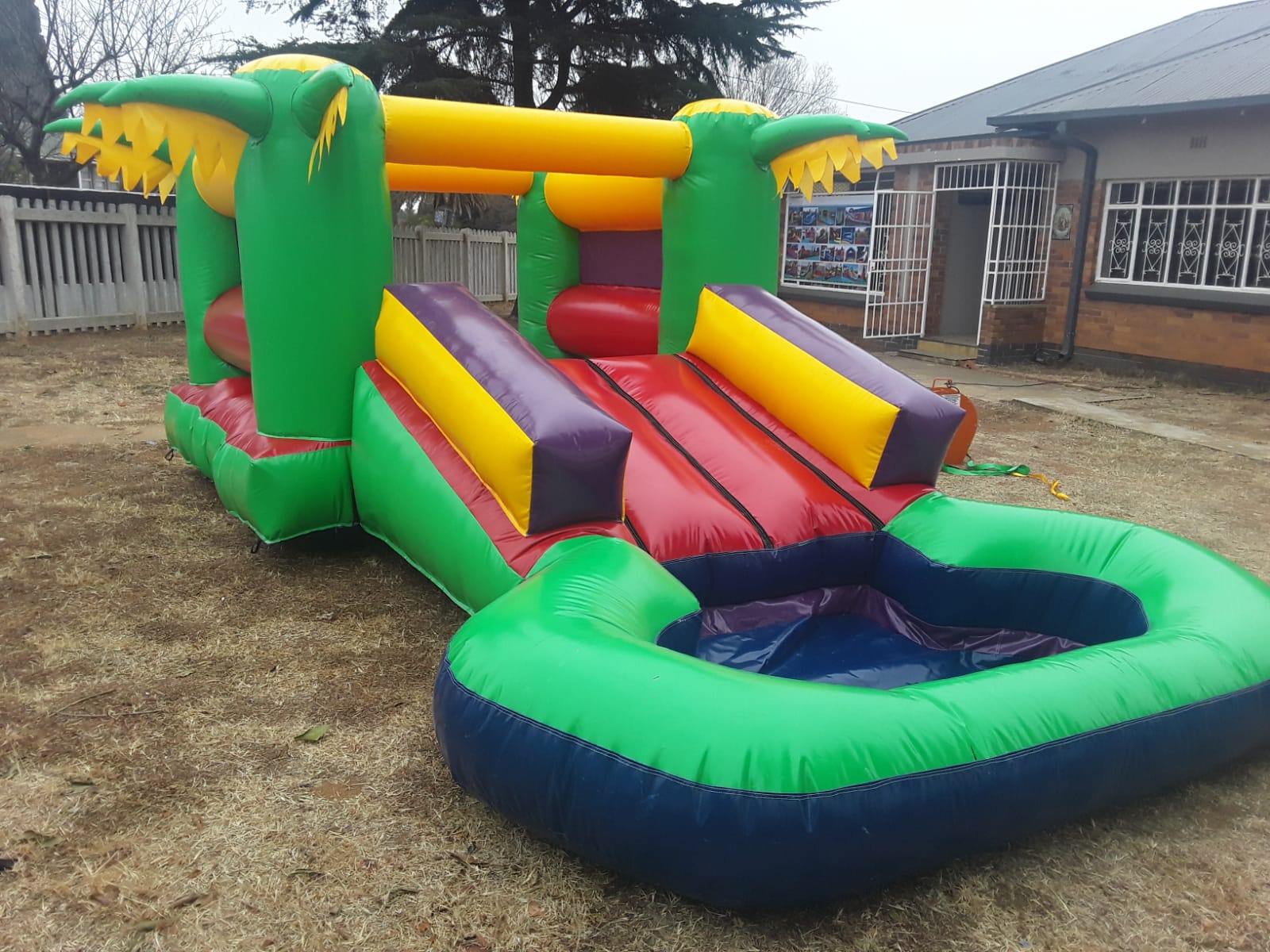 3 in1 Ball Castle w/t palm 6m x3m