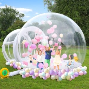 White bubble house 5m x 3m
